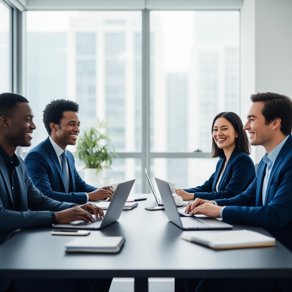 Workforce verification — a diverse team putting HRPaySuite to work